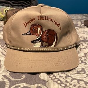 Ducks Unlimited NOS canvas snapback
